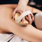 Full Body Brushing With Wood Therapy